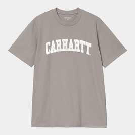 Carhartt WIP S/S University T-Shirt (Misty Grey / White)