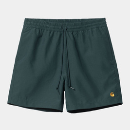 pantaloncini da bagno Carhartt WIP Chase (botanico/oro)