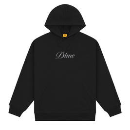  Dime Icy cursive hoodie black