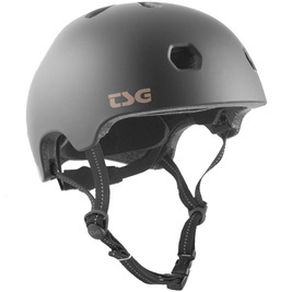 casco TSG Meta Solid (nero satinato)