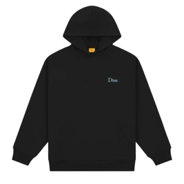 Dime Small Logo Hoodie  (Black/Blue)