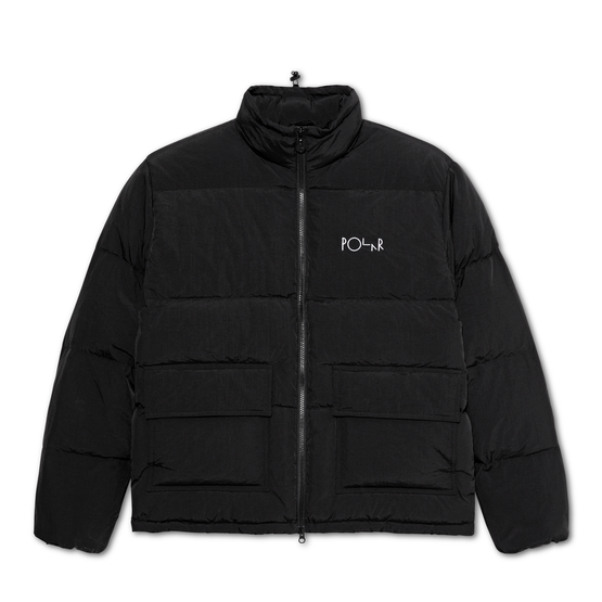 Polar Pocket Puffer Jacket (nero)