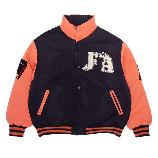 giacca puffer reversibile varsity fottutamente fantastica