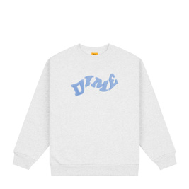 Dime College crewneck ash