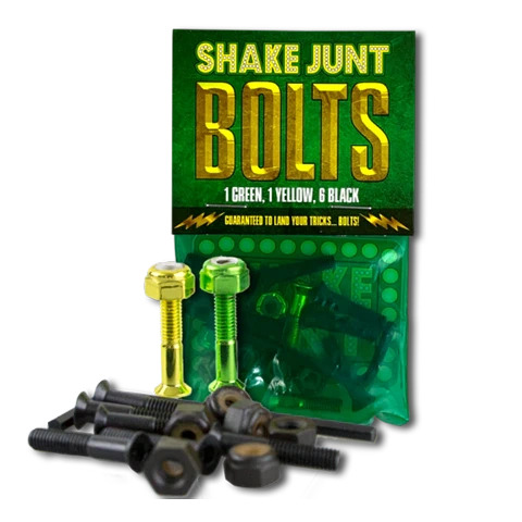 Shake Junt Bag O' Bolts 1 Green, 1 Yellow