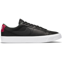 Nike Sb Zoom Blazer Low Pro Gt Premium Nero/nero-varsity Red-fir scarpe