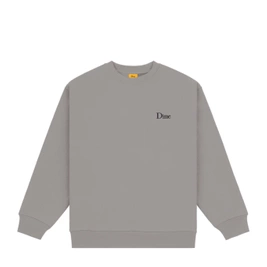 Dime Classic Small Logo Crewneck (Charcoal)