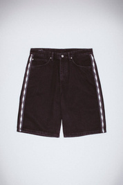 Fucking Awesome Striped Jean Short (Black)